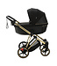 Bambini GENEVA Modern Pram - Black/Gold