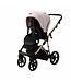 Bambini GENEVA Modern Pram - Pink/Gold