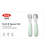 OXO Tot Fork & Spoon Set - Opal