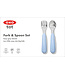 OXO Tot Fork & Spoon Set - Dusk