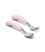 OXO Tot Fork & Spoon Set - Blossom