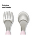 OXO Tot Fork & Spoon Set - Blossom