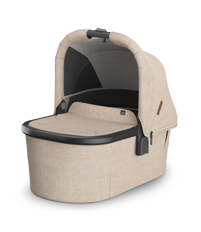 Uppababy V3 Bassinet - Liam (Oat Melange/Carbon)