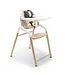 Bugaboo Giraffe High Chair Complete - (Neutral wood/white Chair + Baby Set White + Tray White) + Bonus Gift Value $79.95