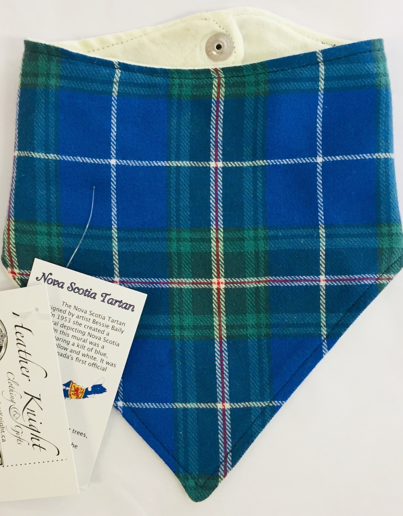 tartan bib
