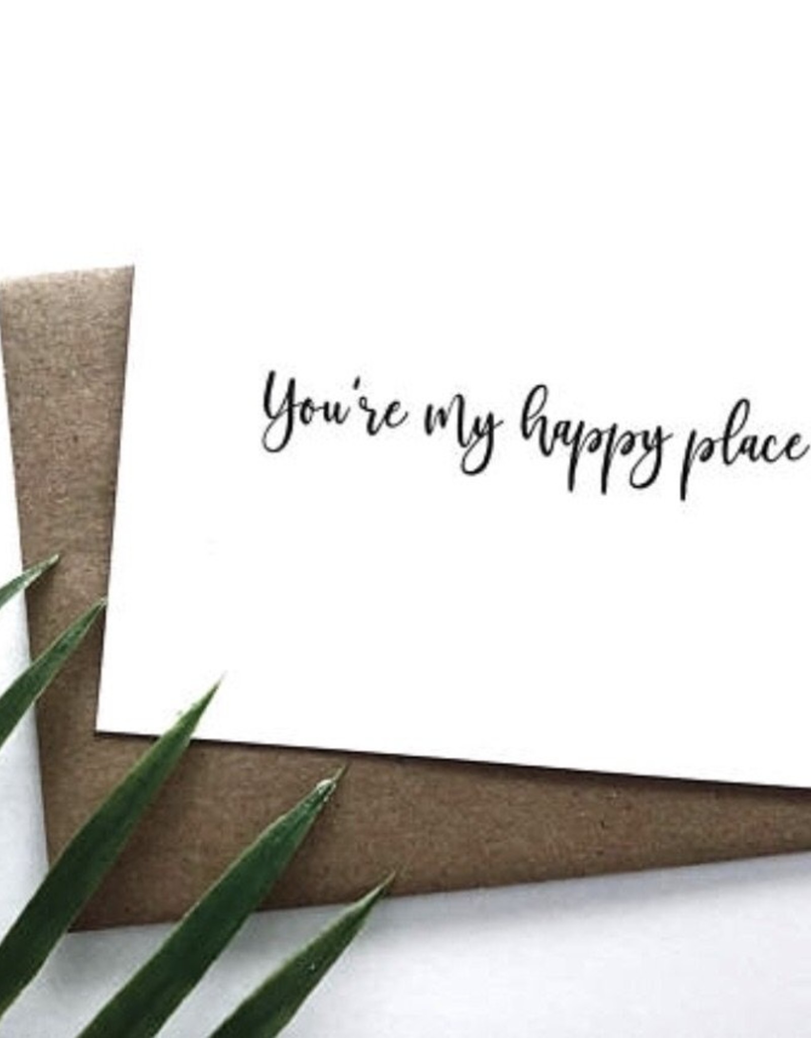 You Re My Happy Place Greeting Card The Trainyard