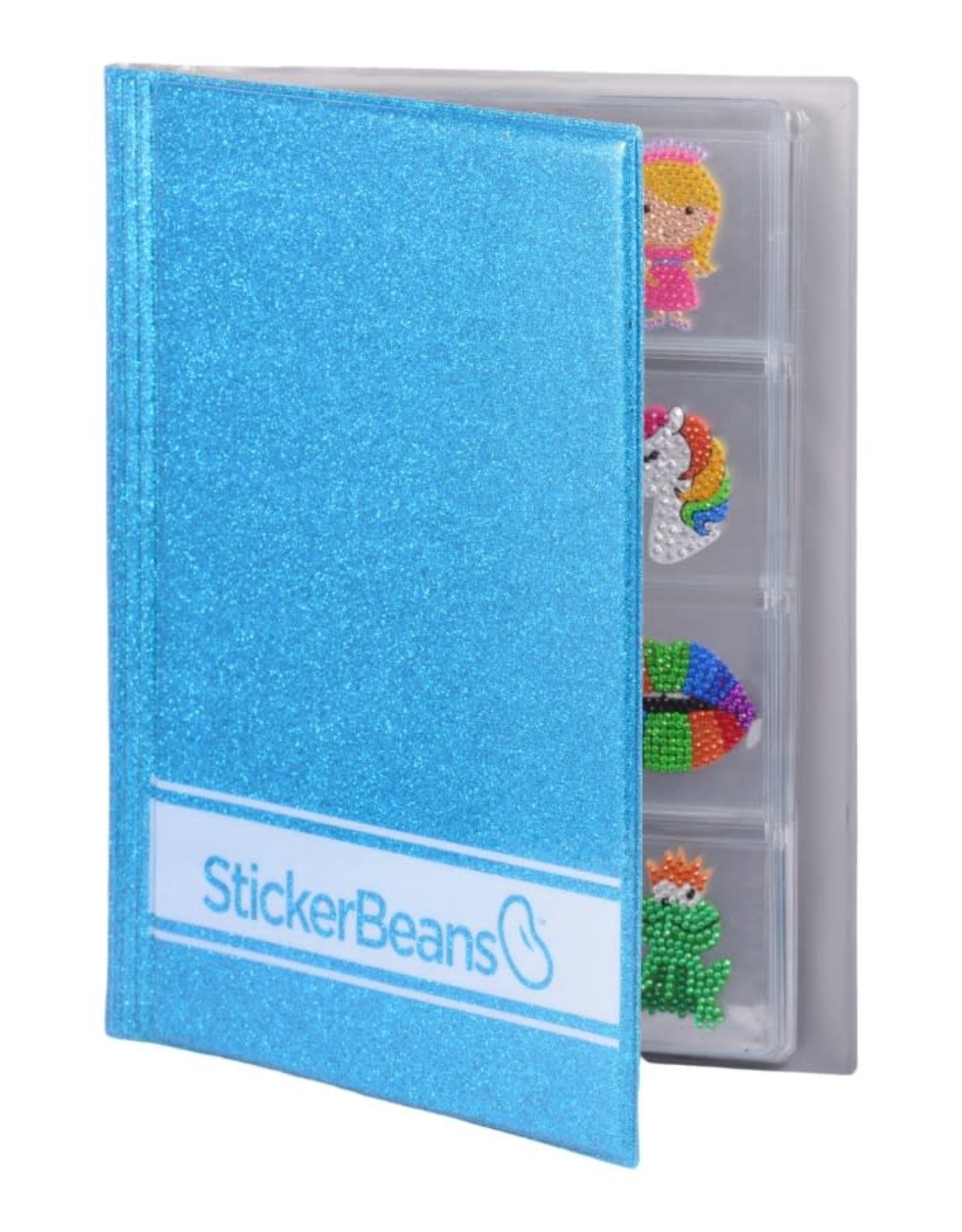 Sticker Beans Blue Collector Book