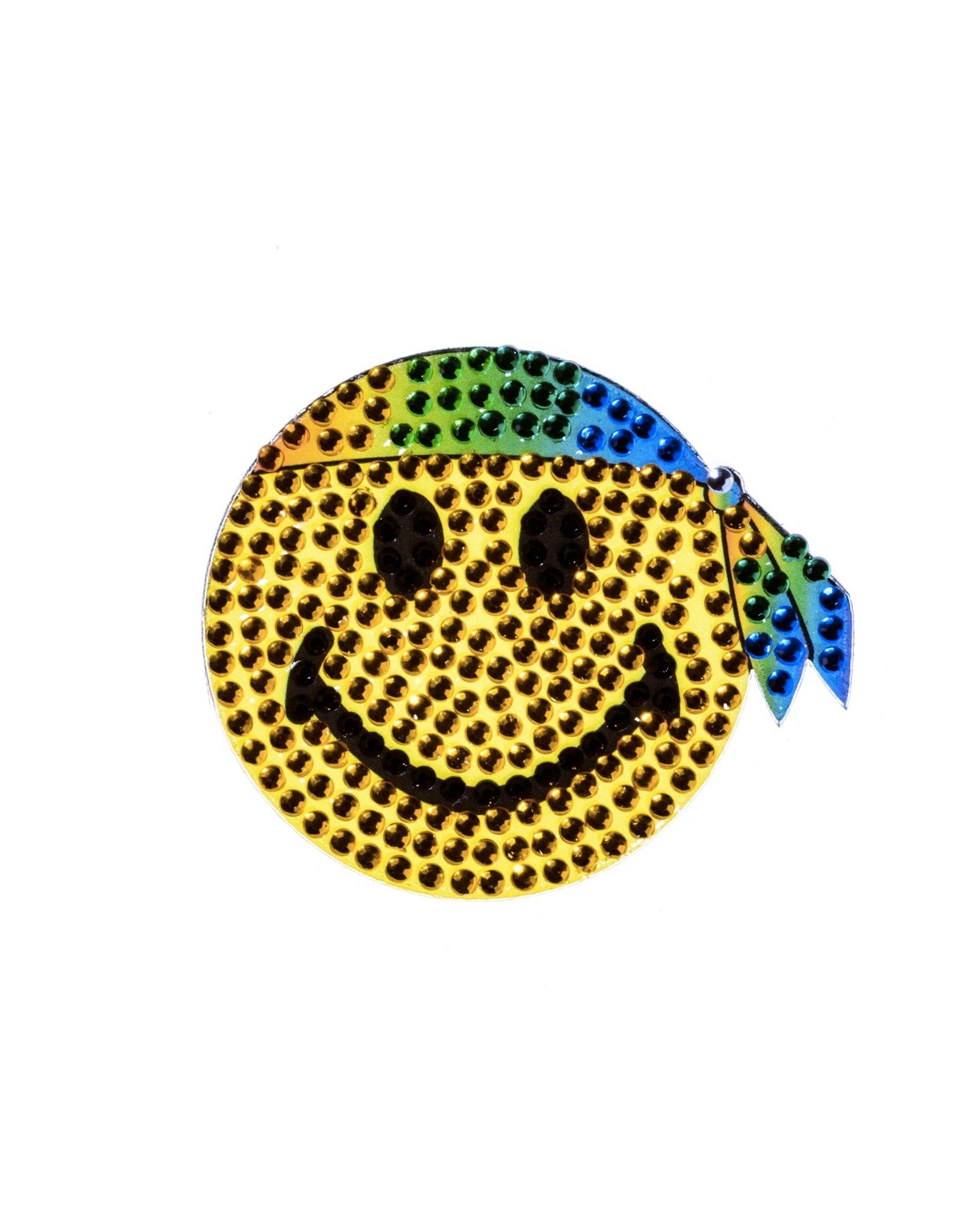 Sticker Beans Hippie Smiley