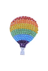 Sticker Beans Rainbow Gradient Hot Air Balloon