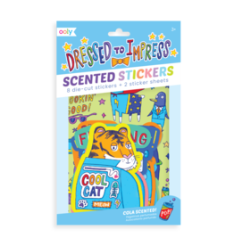 OOLY Scented scratch sticker: Dressed to Impress