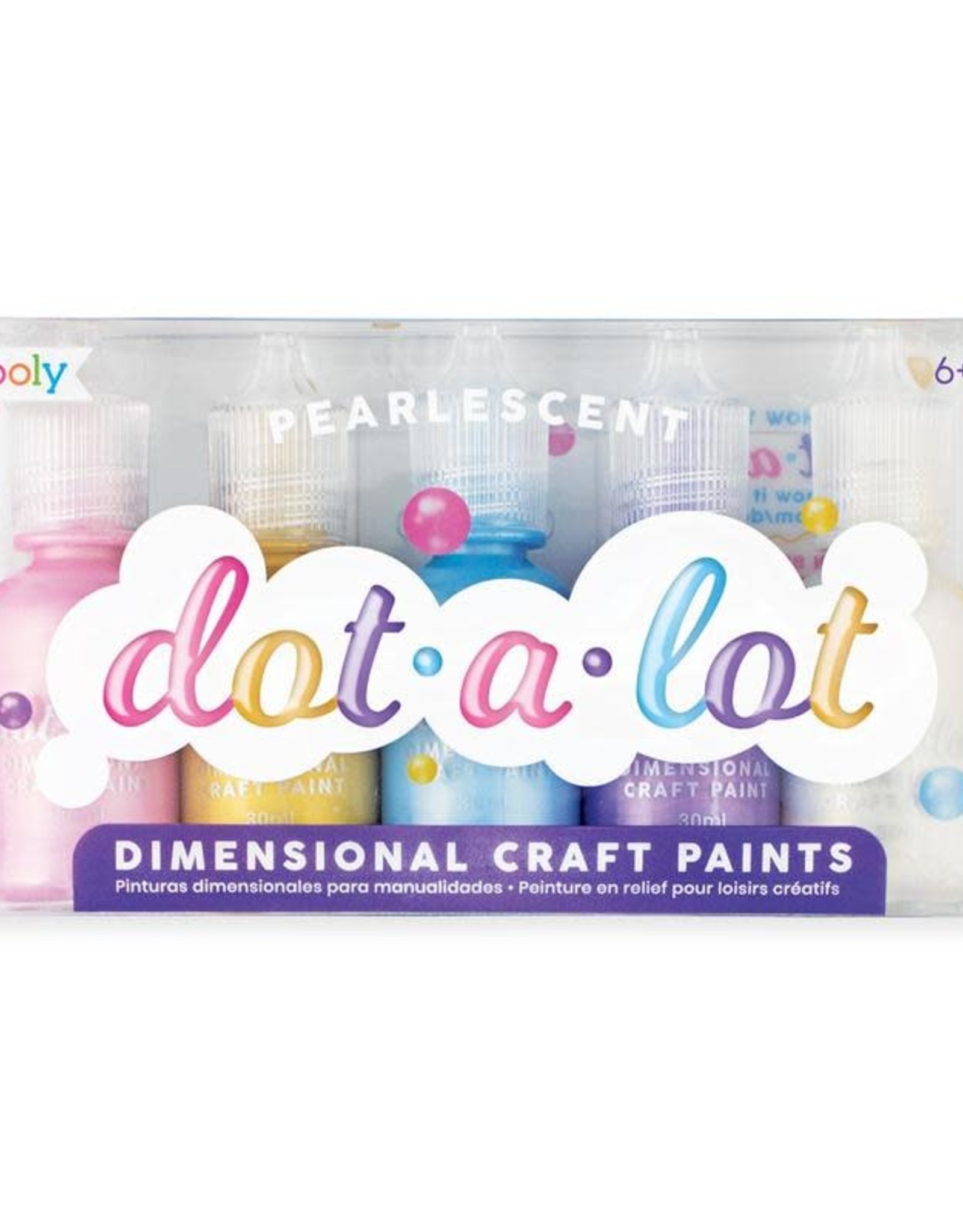 OOLY Dot-A-lot Pearlescent Craft Paint
