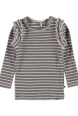 Molo Emma Blossom Black Stripe Shirt