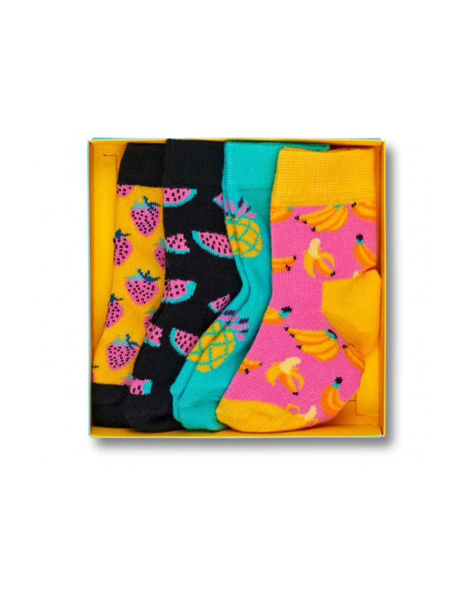 Happy Socks Pineapple socks gift set 0-12m