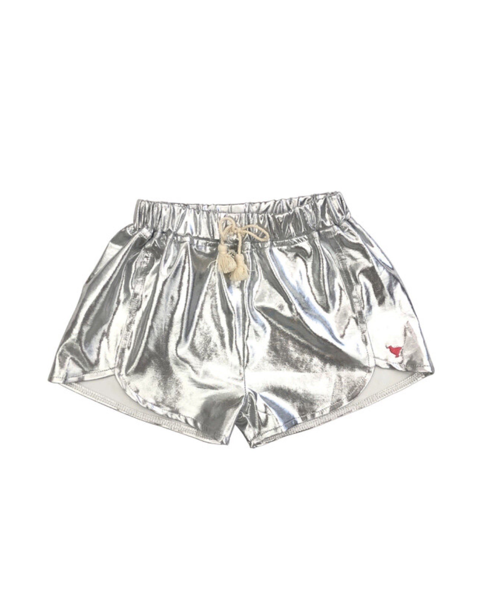 metallic shorts