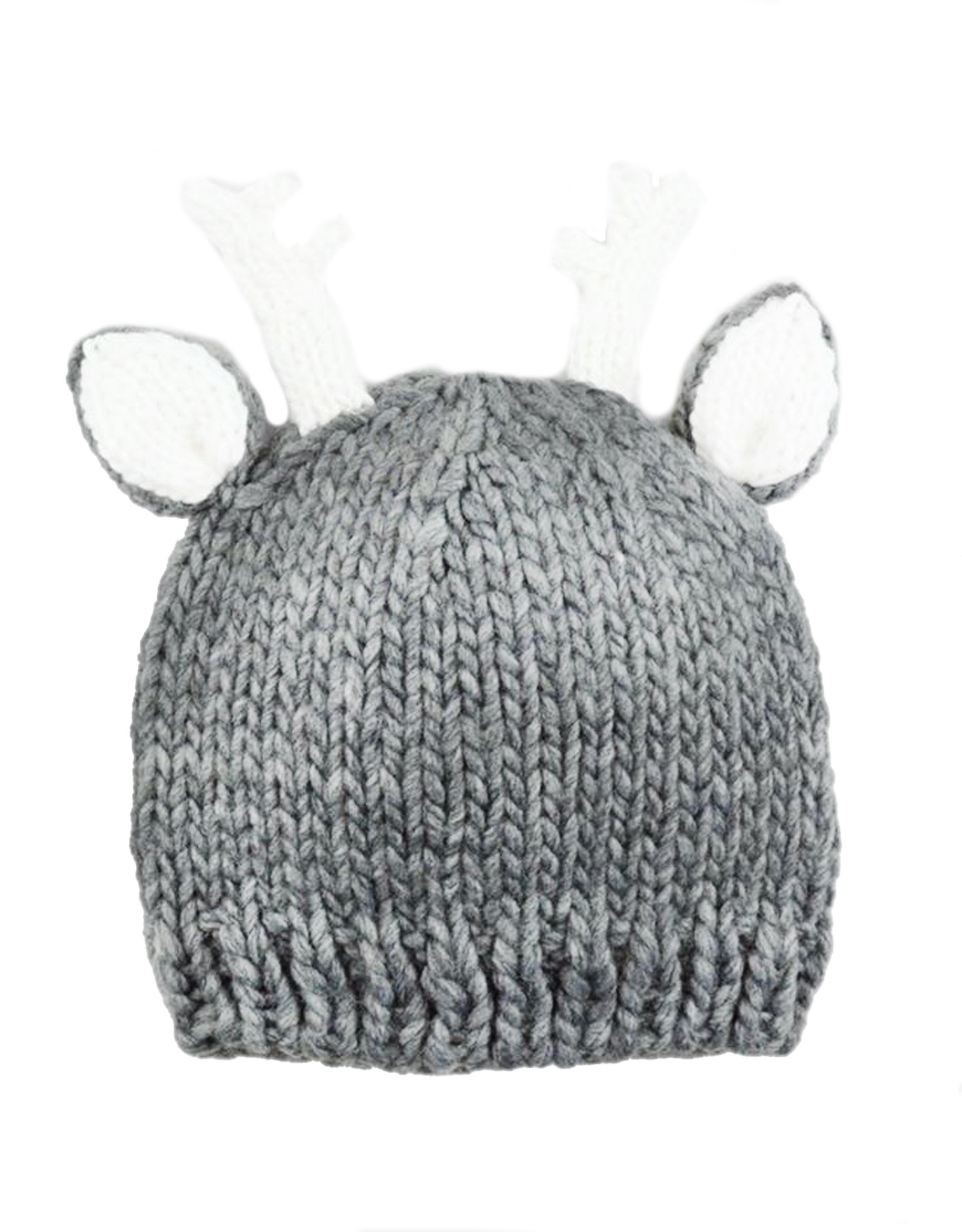 Blueberry Hill Knit Hat - Grey Deer