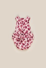 Huxbaby Berry Frill Playsuit (Rose)