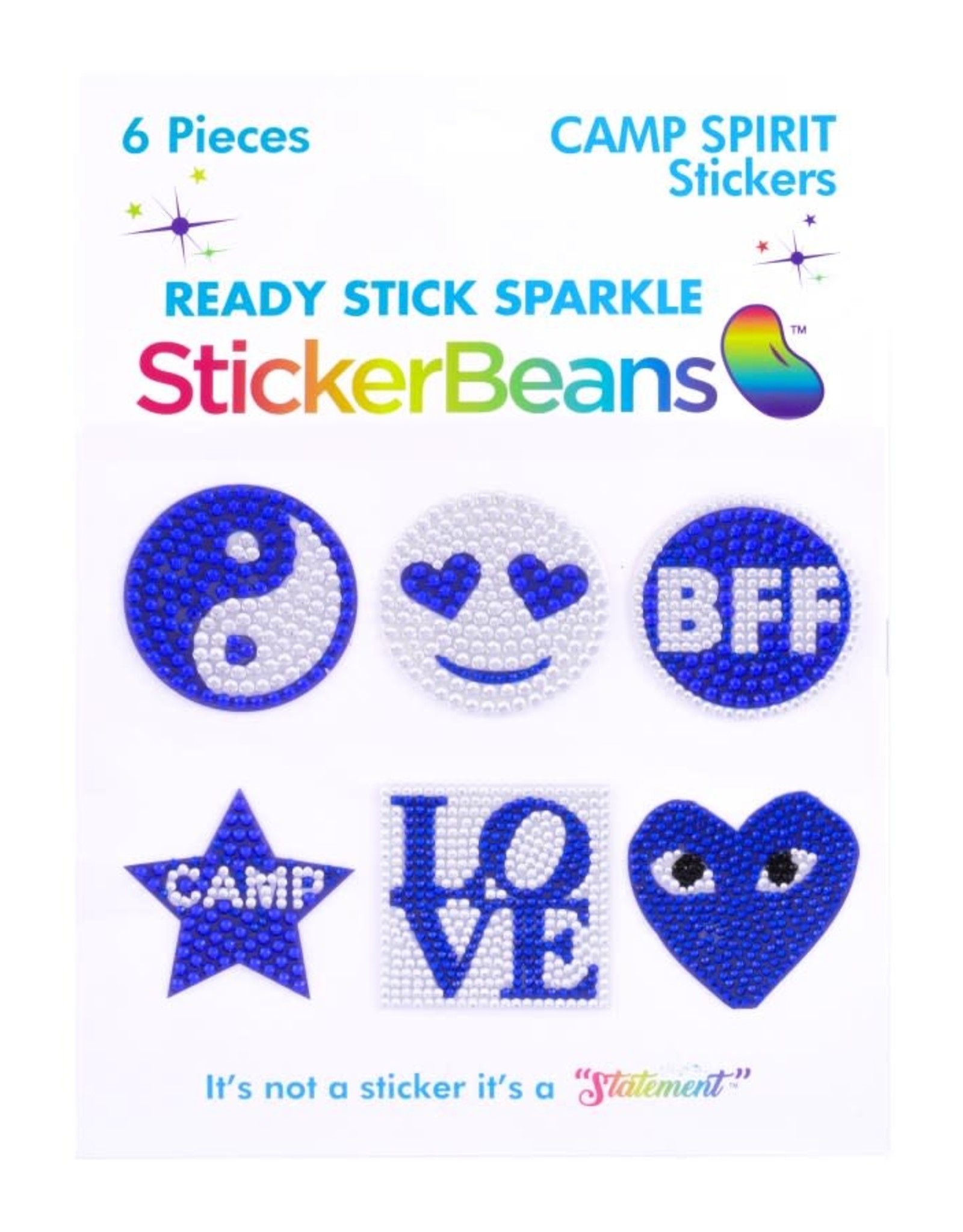 Sticker Beans Blue Spirit Multipack