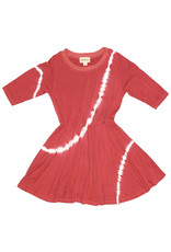 Fairwell Cranberry Tea Dress