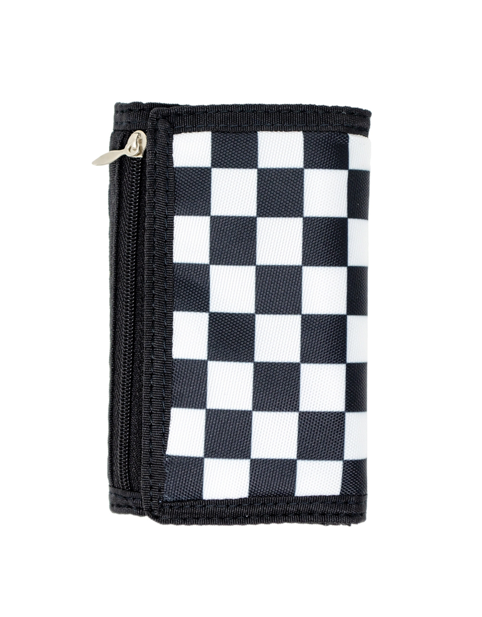 Tiny Treats & Zomi Gems Boys Checkered Black Wallet