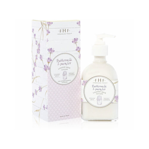 Farmhouse Fresh FHF - Buttermilk Lavender Steeped Milk Lotion (Pump top) Farmhouse Fresh FHF - Buttermilk Lavender Steeped Milk Lotion (Pump top)