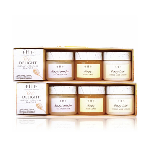 Farmhouse Fresh Pedi Delight Instant Pedicure Sampler Farmhouse Fresh Pedi Delight Instant Pedicure Sampler