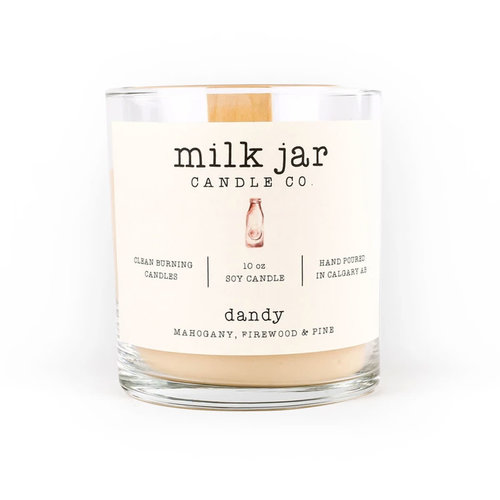 Milk Jar Dandy - Mahogany, Firewood & Pine Milk Jar Dandy - Mahogany, Firewood & Pine