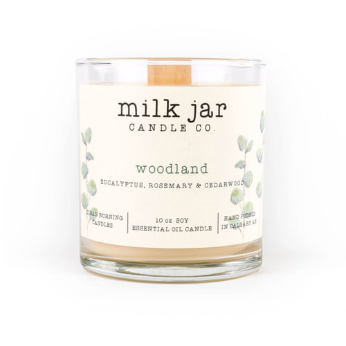 Milk Jar Woodland Essential Oil - Eucalyptus, Rosemary & Cedarwood Milk Jar Woodland Essential Oil - Eucalyptus, Rosemary & Cedarwood