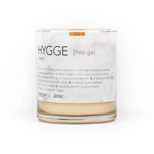 Milk Jar Hygge - Vanilla, Tobacco & Cedar Milk Jar Hygge - Vanilla, Tobacco & Cedar
