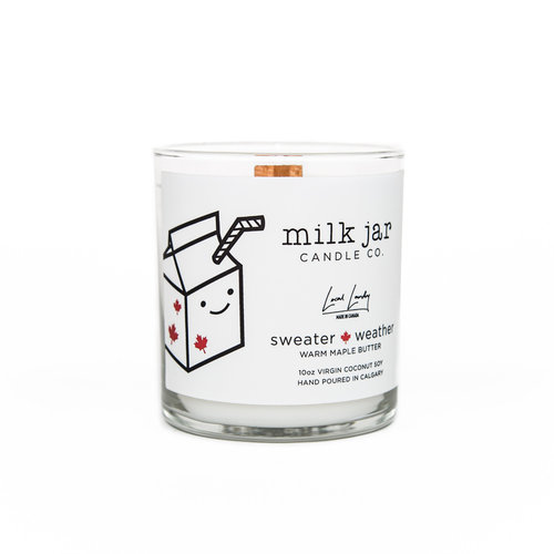 Milk Jar Sweater Weather - Maple Butter Milk Jar Sweater Weather - Maple Butter