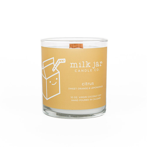 Milk Jar Citrus Essential Oil - Sweet Orange & Lemongrass Milk Jar Citrus Essential Oil - Sweet Orange & Lemongrass