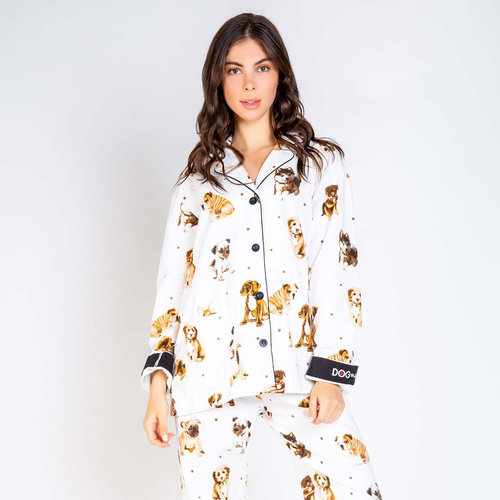 PJ Salvage Puppy Flannel Set PJ Salvage Puppy Flannel Set