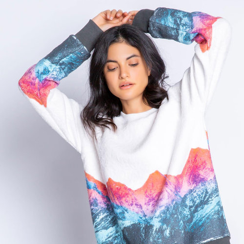 PJ Salvage Mountain Escape Mountain Long Sleeve PJ Salvage Mountain Escape Mountain Long Sleeve