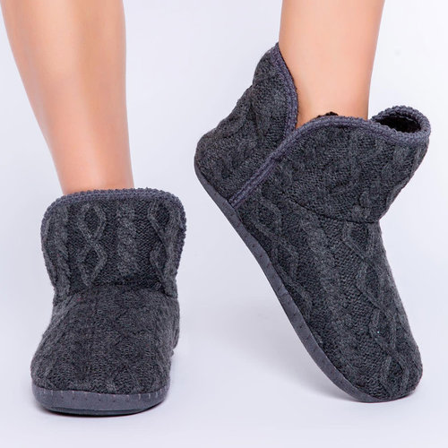 PJ Salvage Cable Knit Solid Bootie PJ Salvage Cable Knit Solid Bootie