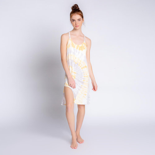 PJ Salvage Modal Sunburst Tie Dye Dress PJ Salvage Modal Sunburst Tie Dye Dress