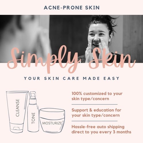 Acne Prone Skin Care - Simply Skin Program Acne Prone Skin Care - Simply Skin Program