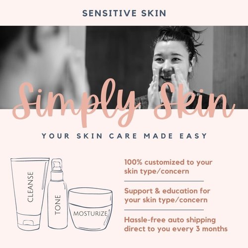 Sensitive Skin Care - Simply Skin Program Sensitive Skin Care - Simply Skin Program