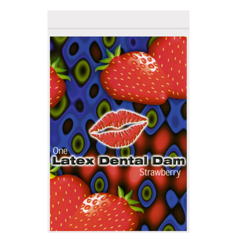 LIXX DENTAL DAM-STRAWBERRY