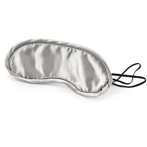 SATIN BLINDFOLD SILVER SATIN BLINDFOLD SILVER