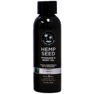 LAVENDER HEMP MASSAGE OIL 2OZ