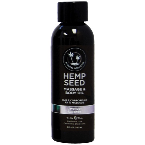 LAVENDER HEMP MASSAGE OIL 2OZ