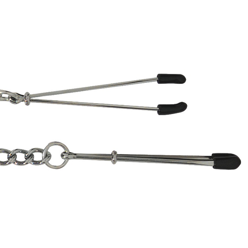 TWEEZER NIPPLE CLAMPS w/CHAIN