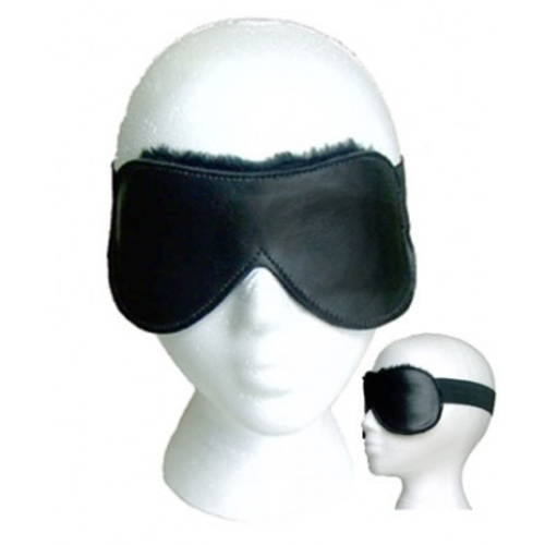BLINDFOLD LEATHER WITH FLEECE BLINDFOLD LEATHER WITH FLEECE