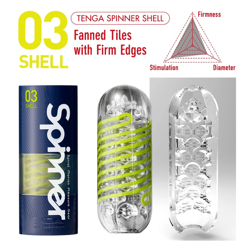 TENGA SPINNER SHELL TENGA SPINNER SHELL