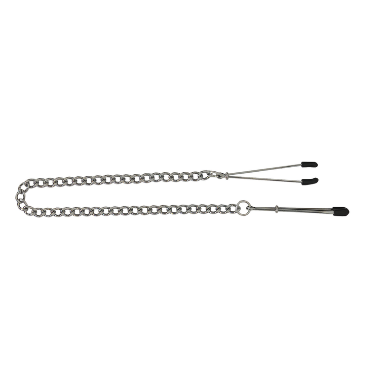 TWEEZER NIPPLE CLAMPS w/CHAIN