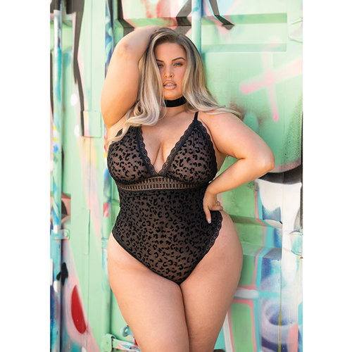 VELVET BURNOUT ANIMAL TEDDY VELVET BURNOUT ANIMAL TEDDY
