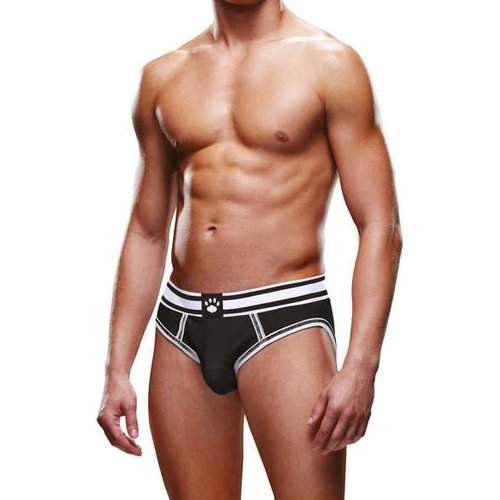 BLACK & WHITE OPEN BACK BRIEF BLACK & WHITE OPEN BACK BRIEF