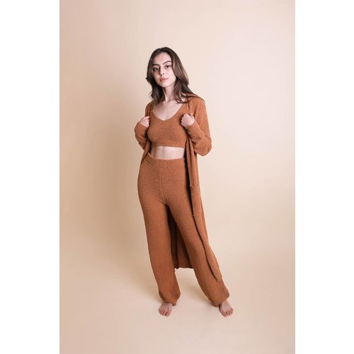 COZY LOUNGE PANTS -Brown COZY LOUNGE PANTS -Brown