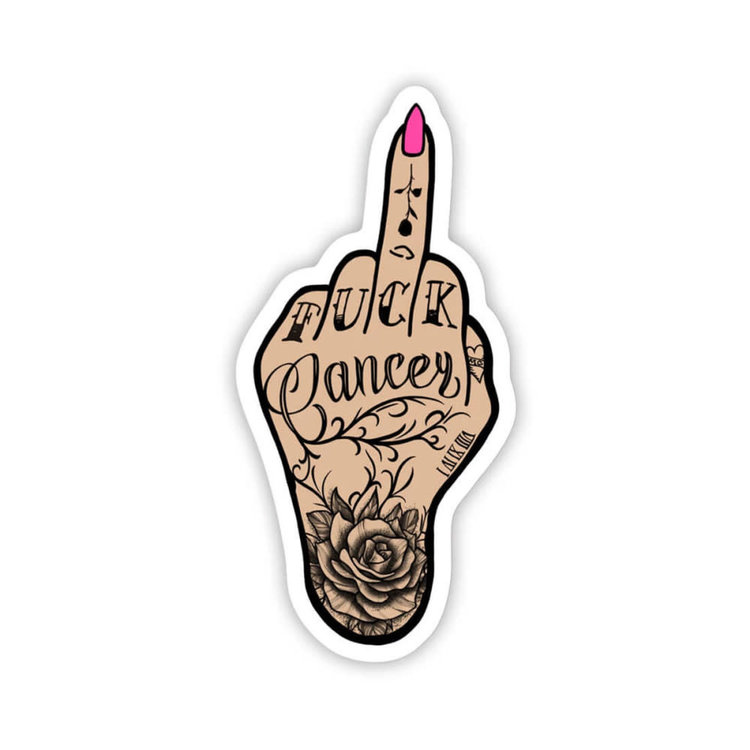 FUCK CANCER STICKER