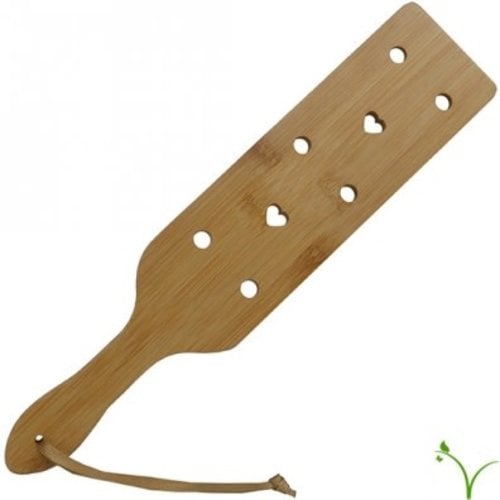 HEARTS & HOLES BAMBOO PADDLE HEARTS & HOLES BAMBOO PADDLE