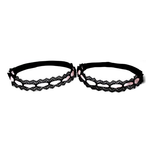 CHANTILLY LEGTYE - Black/Pink CHANTILLY LEGTYE - Black/Pink